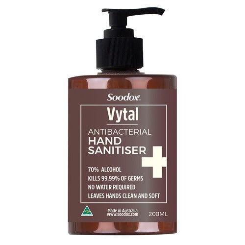 Soodox Vytal Hand Sanitiser 200ML