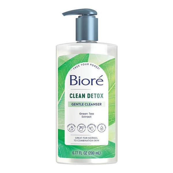 Biore Clean Detox Gentle Cleanser 200ml