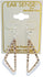 Earsense F388 Gold & Silver Triangle Drop French Hook
