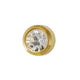 Rossan April Gold Bezel - Clear Crystal FD2043