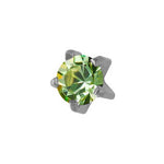 Rossan August Stainless Steel Clawset Peridot FD3047C