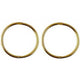 Rossan Sleeper Large 22ct Large 16mm SL6059