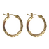 Rossan Diamond Cut Hoop Goldr Fe4320 20MM