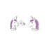 Rossan Unicorn Crystal Stud Earrings FE4425H