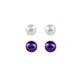Ross Duo Metallic Balls Purple 5mm