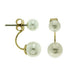 Studex Plus Pearl Double Pearl Gold FE7204