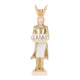 Regal Gilded Nutcracker Christmas Countdown Calendar 32CM