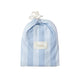 Fox and Fallow Organic Fitted Bassinet Sheet Cloud Stripe