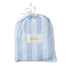 Fox and Fallow Organic Fitted Cot Sheet Cloud Stripe