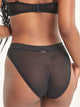 Kayser Be You High Cut Mesh Brief -  Licorice