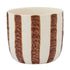 Rayas Ceramic Pot Tan 19CM x 17CM