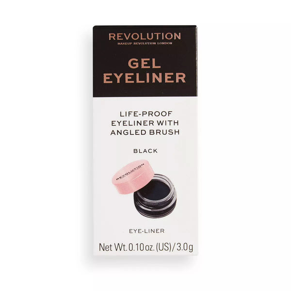 Revolution Gel Eyeliner Pot With Brush