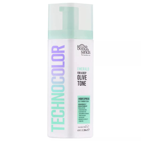 Bondi Sands Technocolor Self Tanning Foam Emerald 200mL