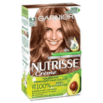 Garnier Nutrisse Permanent Hair Colour - 6.3 Praline Dark Golden Blonde