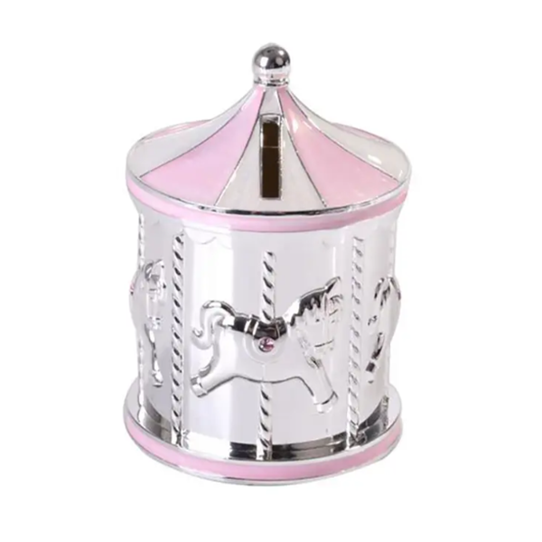 Gibson Gift Money Bank Carousel