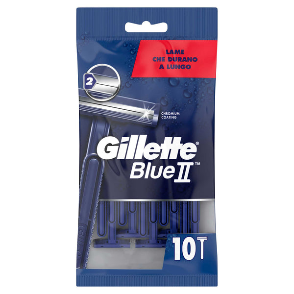 Gillette Blue II Disposable Razor 10Pk