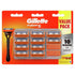 Gillette Fusion 5 Razor Blades 10 Cartridges Refills
