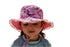 Radicool Microfibre Reversible Wide Brim Pink Small