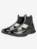Arche Aveke Silver And Black Pull On Boots