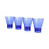 Here's How The Gilda Tumbler Set Of 4 Cobalt