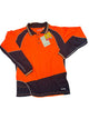 Hard Yakka Hivis Cotton Back Micro Long Sleeve Polo Shirt 11336