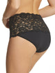 Kayser 465 Micro & Lace Brief - Black