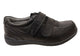 Homyped Odette Strap Orthopaedic Shoes Black