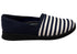 Homyped Jerico Womens Comfortable Supportive Loafer Shoes Navy Cream Size 6