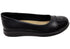 Homyped Scope Ballet Womens Comfortable Leather Shoes Black