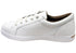 Homyped Lotti Zip Lace Up Sneaker in White Size 6