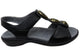 Homyped Analise T Bar Leather Shoes in Black Size 6