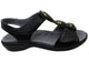 Homyped Analise T Bar Leather Comfort Shoes Black Size 7