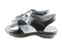 Homyped Avril Womens Leather Comfort Sandals Dark Silver Size 7