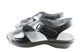 Homyped Avril Womens Comfort Sandals Dark Silver Size 8