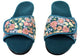 Homyped Snug 2 Slippers in Teal Floral Size 10