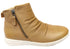 Scholl Nina Womens Supportive Leather Slide Sandals Tan 39
