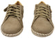 Scholl Wren Leather School Shoes for Girls in Taupe Size 37