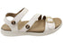 Homyped Erin Buckle Sandal in White Size 9