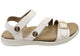 Homyped Erin Buckle Sandal in White Size 9
