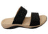 Homyped Unity Jewell Women's Comfort Slide Sandals Black C+ Width Size 7