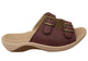 Homyped Niche Women's Slides Deep Plum Size 10