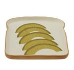 Avo On Toast Ceramic Plate 16 x 16cm