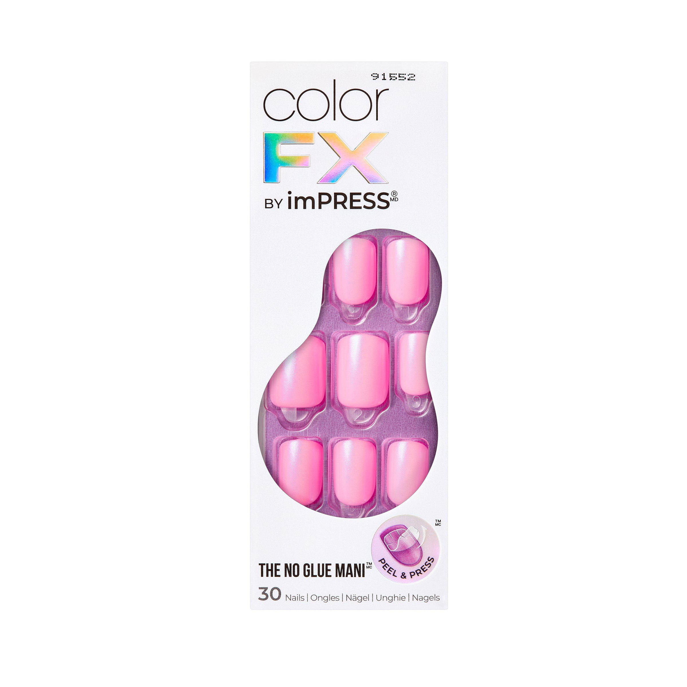 Kiss Impress  Color Fx Press-On Nails Late Night