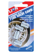 Lion Aluminium Alloy Tyre Valve Stem Caps