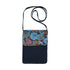 Kangaroo Gifts Hand Painted Leather And Denim Combination Cross Body Bag 22 x 28 x 2.5CM