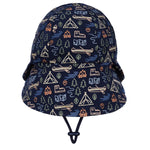 Bedhead Legionnaire Flap Sun Hat Camper Xs 42 Cm