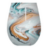 Lily & Mae White Musk Scented Soy Candle In Ice Blue 380g