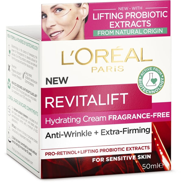 L'Oréal Paris Revitalift Fragrance Free Day Cream 50mL