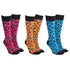 Sock Society Leopard Luxe Crew Socks for Women