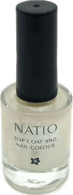 Natio Top Coat And Nail Colour Dazzle